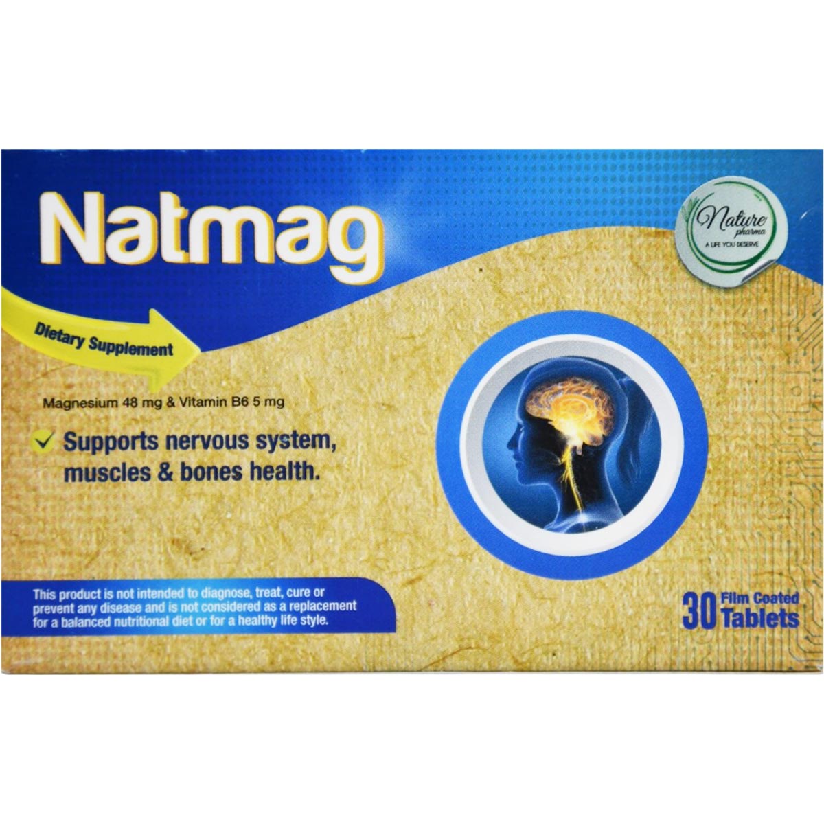 Natmag 30 Film Coated Tablets image number 0