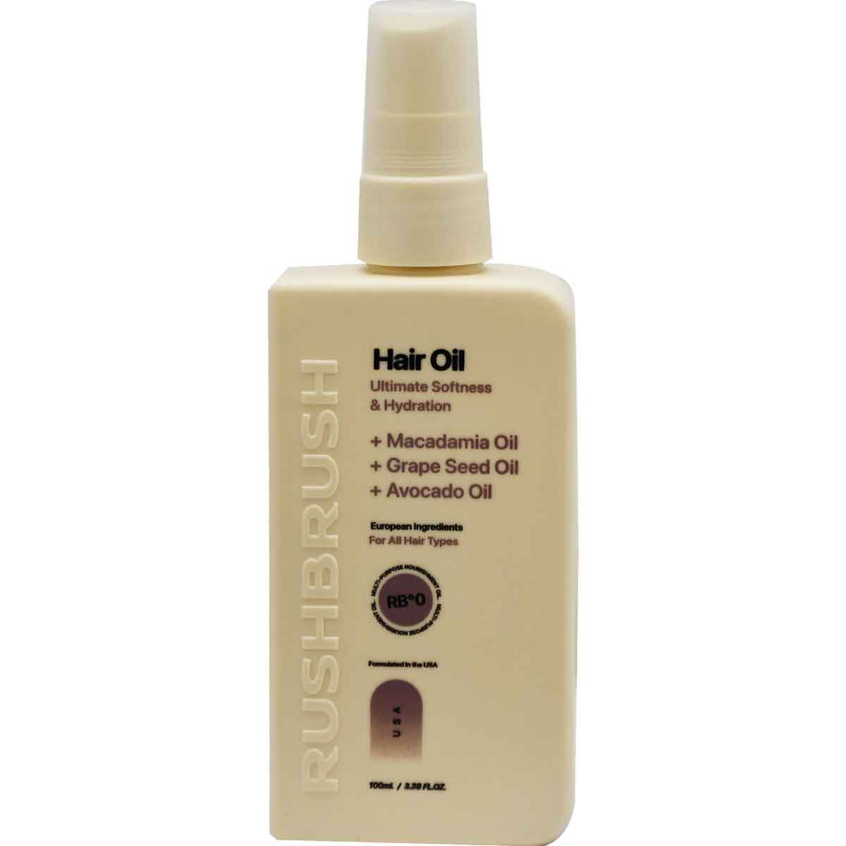 Rush Brush RB&deg;0 Softness and Hydration Hair Oil Spray 100 ml image number 0
