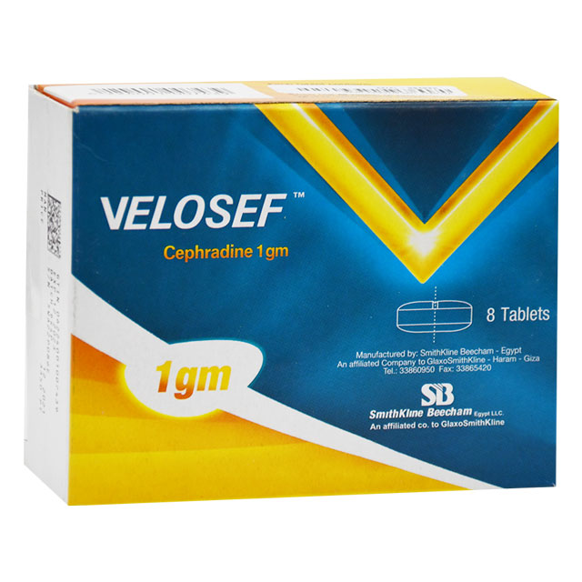 Velosef 1gm 8 Tablet image number 0