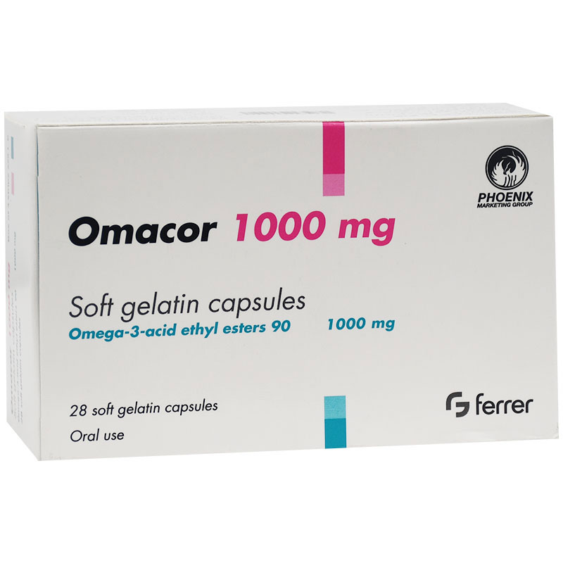 Omacor 1000mg 28 Capsule image number 0