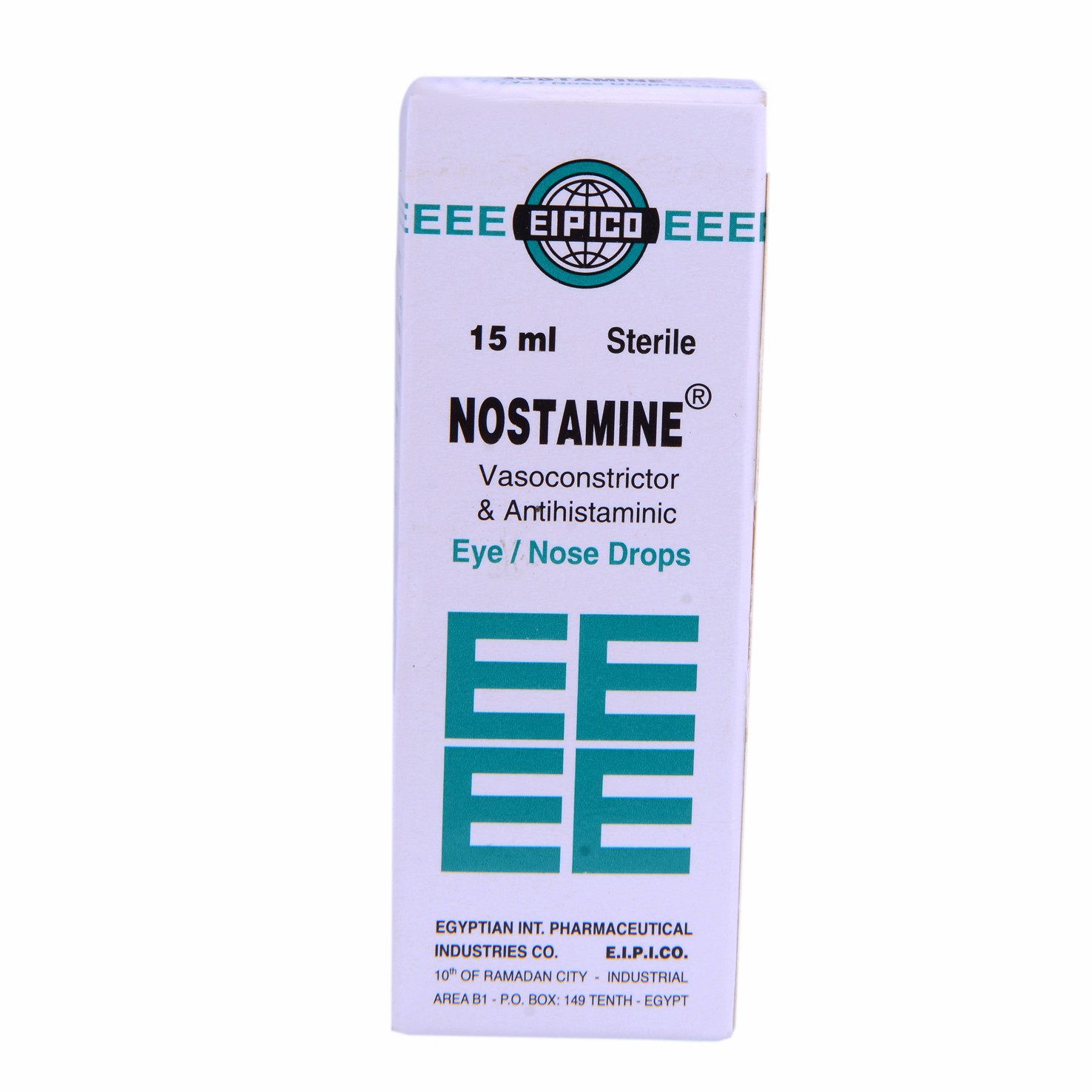 Nostamine 15ml Eye/Nasal Drop image number 0