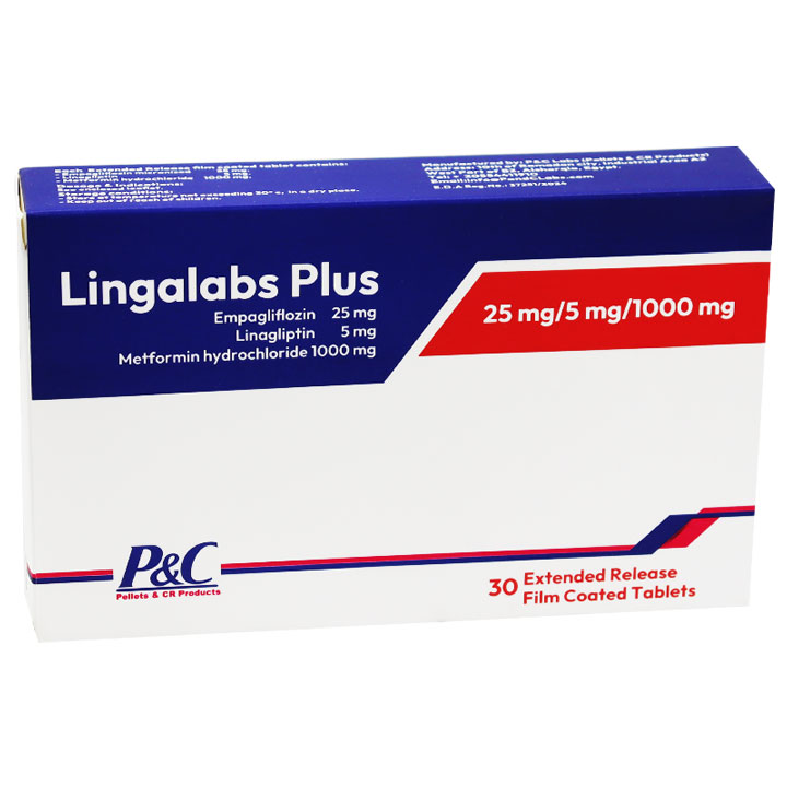 Lingalabs Plus 25mg/5mg/1000mg 30 Tablets image number 0