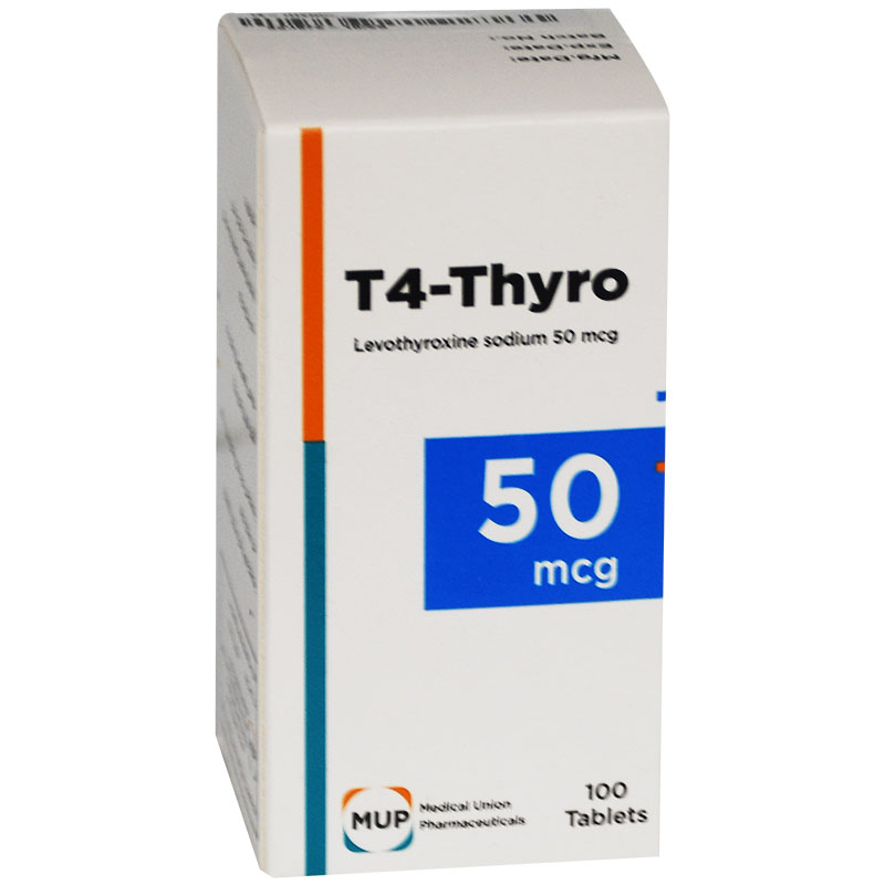 T4-Thyro 50mcg 100 Tablet image number 0