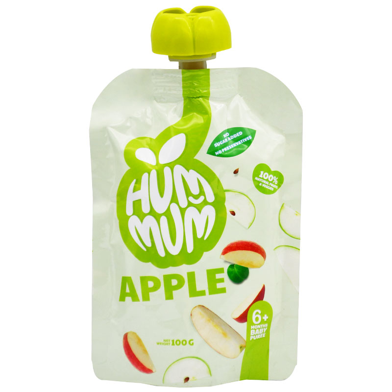 Hum Mum Apple Puree (6+ Months) 100gm image number 0