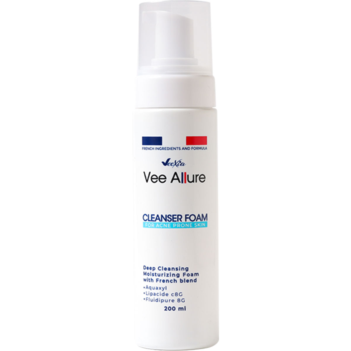 Vee Allure Foam Cleanser For Acne Prone Skin 200ml image number 0