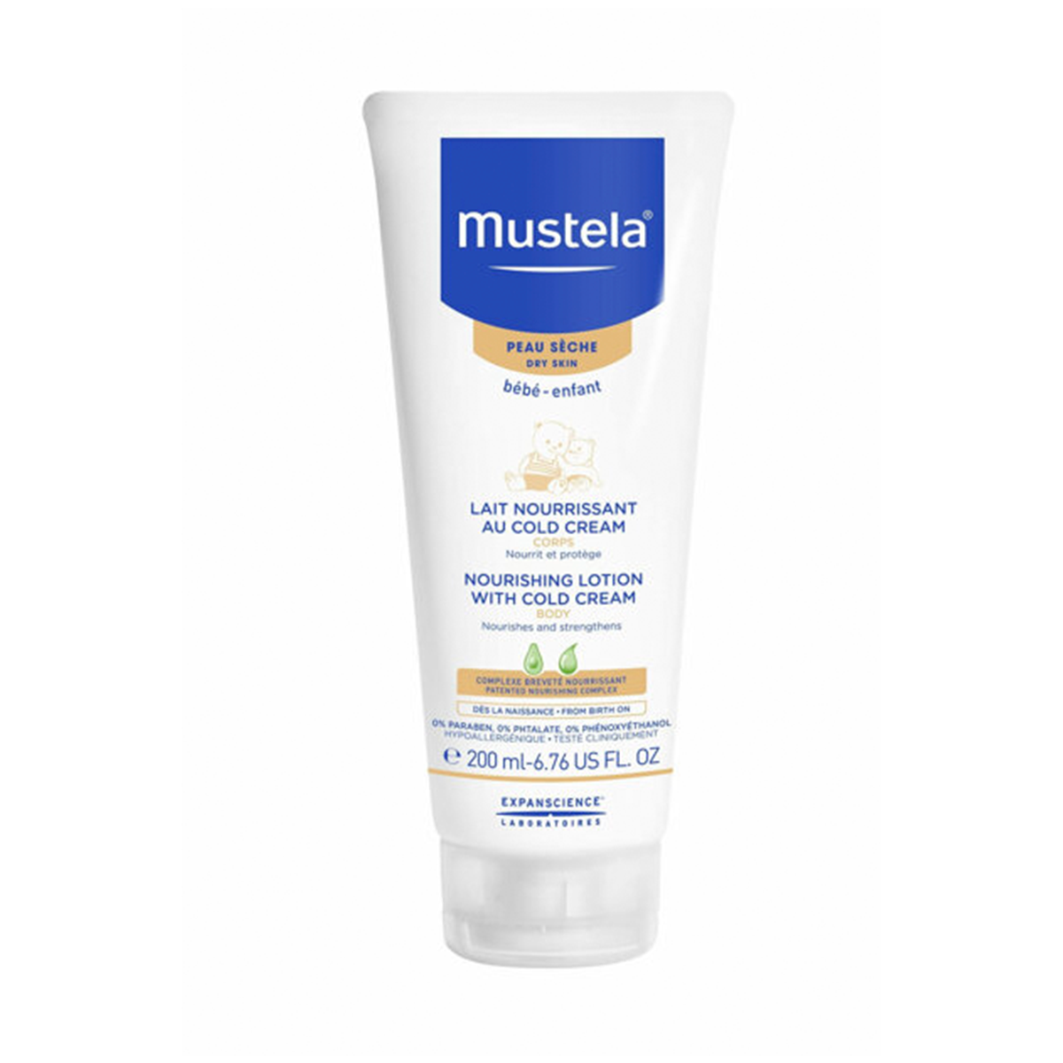 Mustela Nourishing Lotion With Cold Cream 200M image number 0