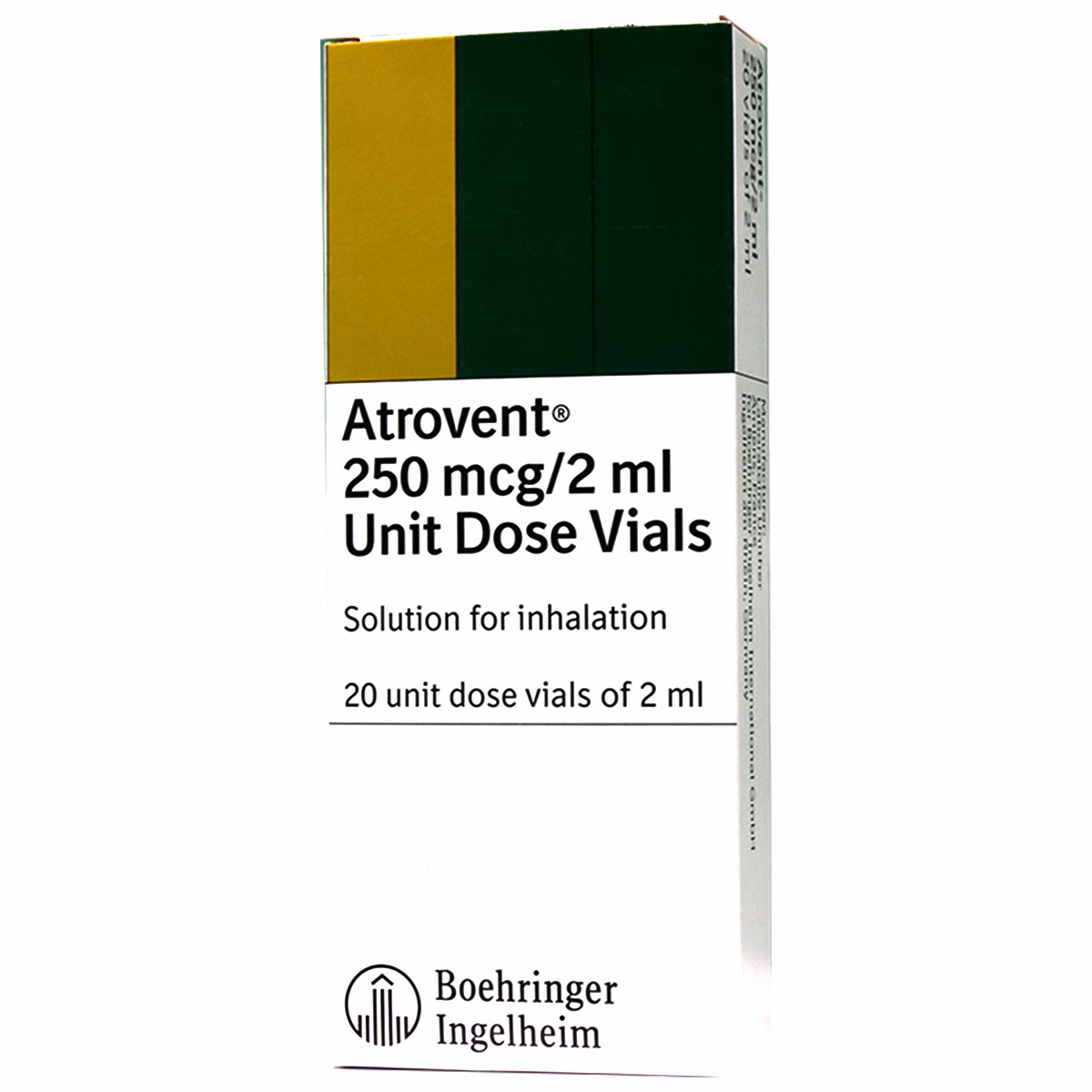 Atrovent 250mcg /2ml 20 Ampoule image number 0