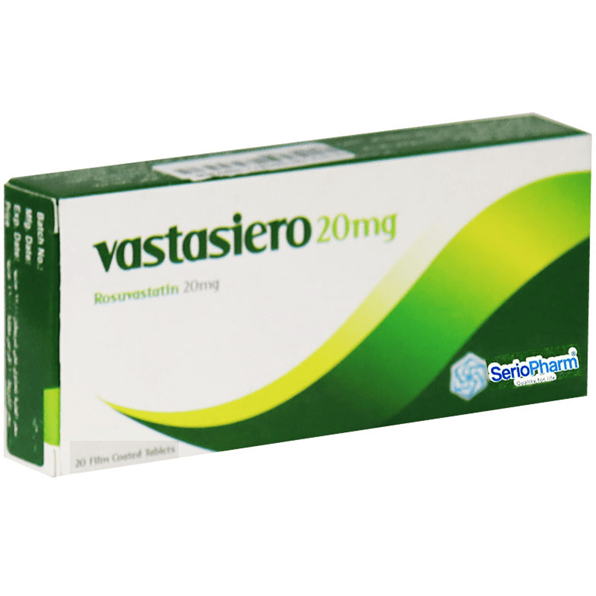 Vastasiero 20mg 20 Tablets image number 0