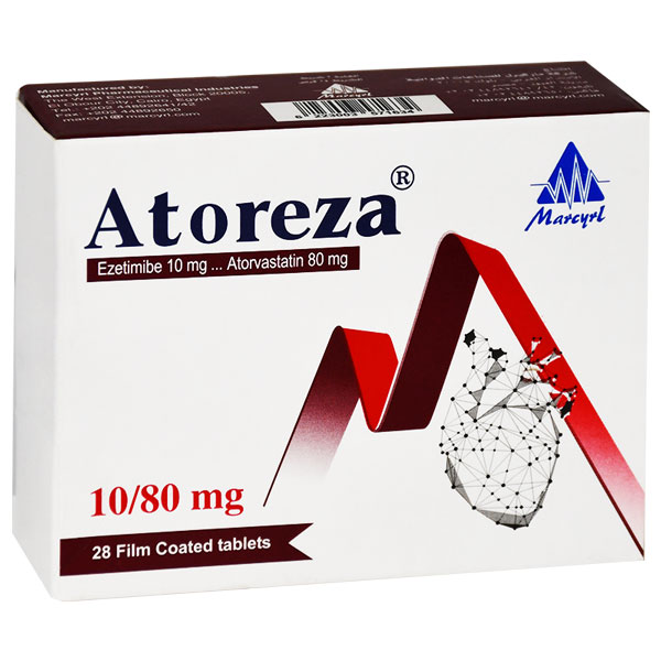 Atoreza 10/80mg 28 Film Coated Tablets image number 0