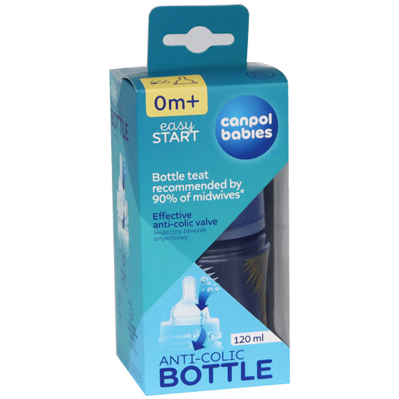 Canpol Easystart Bottle ( 0 Month+ )120ml image number 0