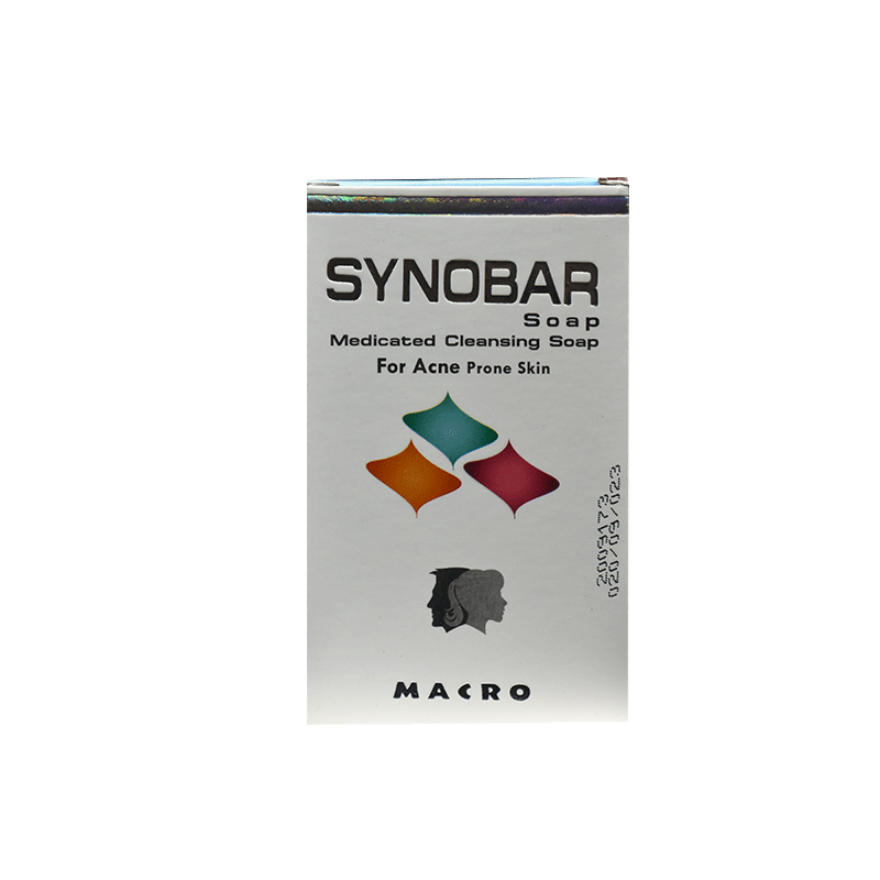 Synobar Med.Cleanser Soap Acne Skin 100gm image number 0