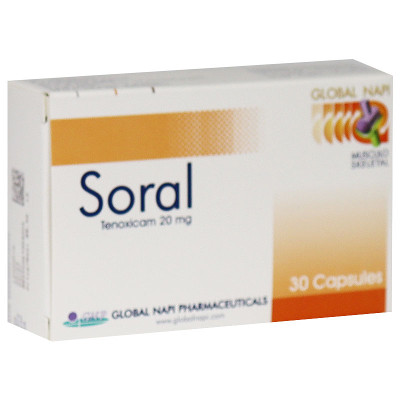Soral 20mg 30 capsules image number 0