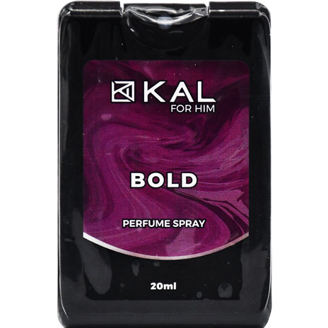 Kal Bold Pocket Perfume Spray for Men 20ml image number 0