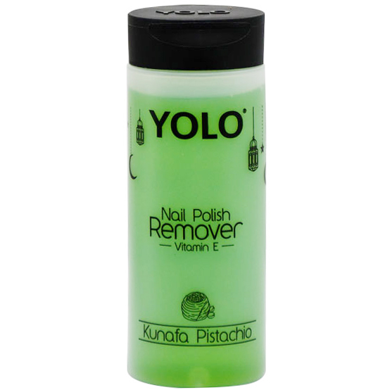 Yolo Nail Polish Remover Kunafa Pistachio 135ml image number 0