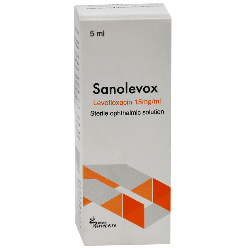 Sanolevox 15mg/ml Eye Drop 5ml image number 0