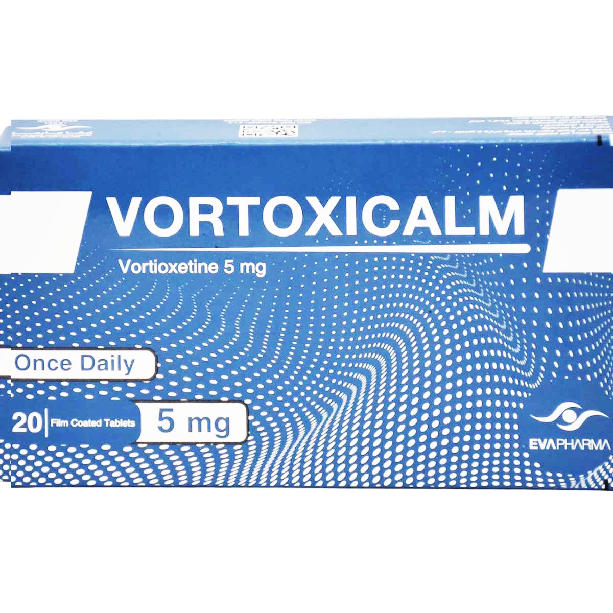 Vortoxicalm 5mg 20 Film Coated Tablets image number 0