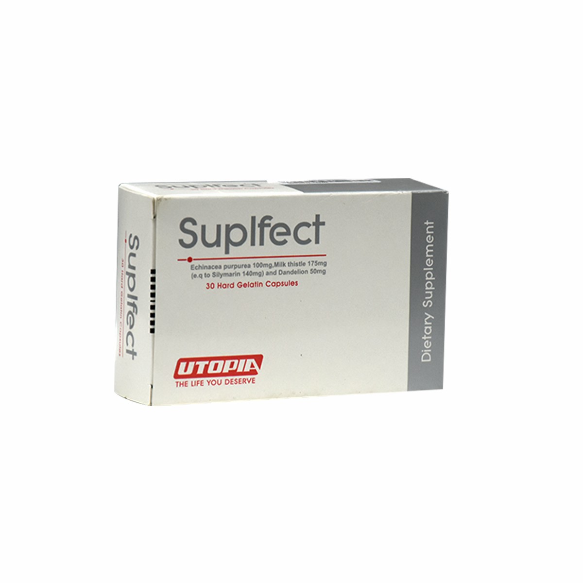 Suplfect 30Hard Gel Capsules image number 0