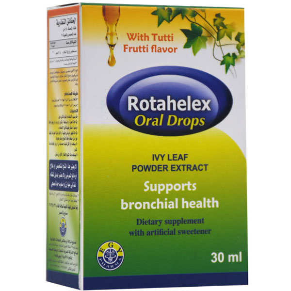 Rotahelex Tutti Frutti Flavor Oral Drops 30ml image number 0