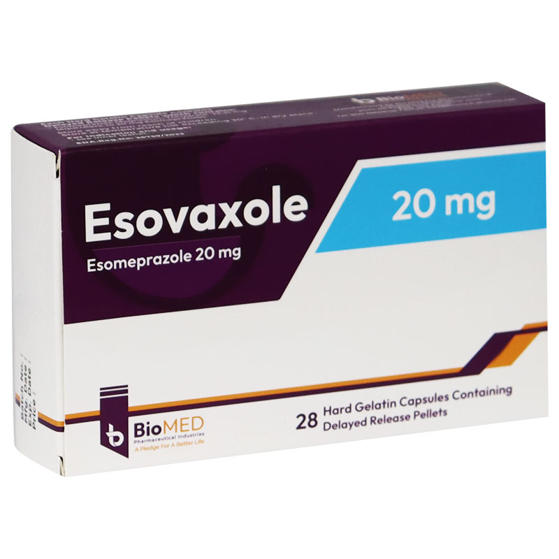 Esovaxole 20mg 28 Hard Gelatin capsules image number 0