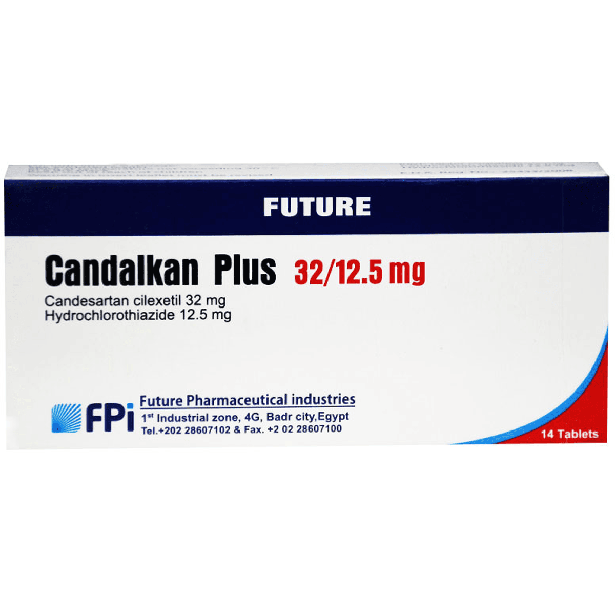 Candalkan Plus 32/12.5mg 14 Scored Tablet image number 0