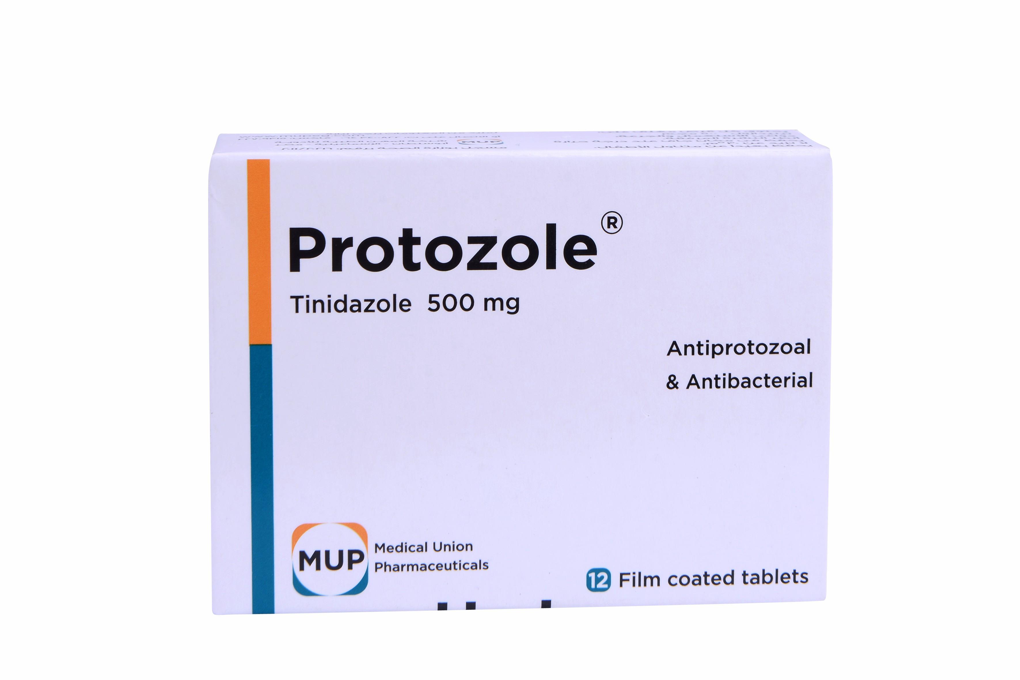 Protozole 500mg 12 Tablets image number 0