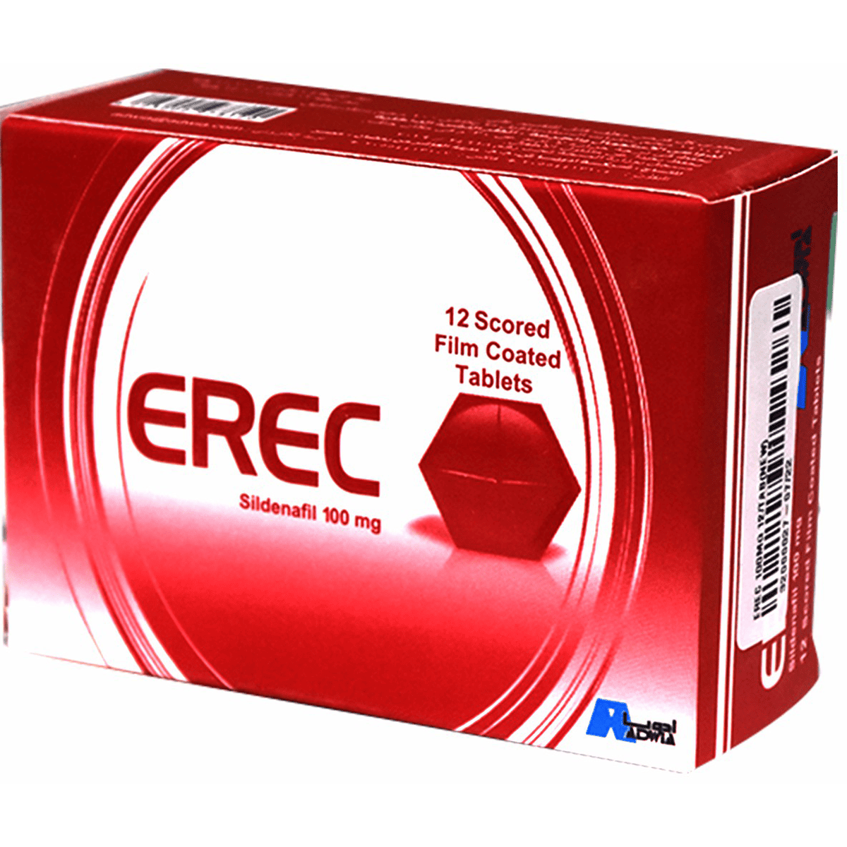 Erec 100mg 12 Tablets image number 0