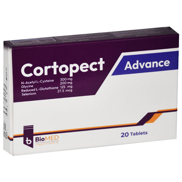 Cortopect Advance 20 Tablets image number 0