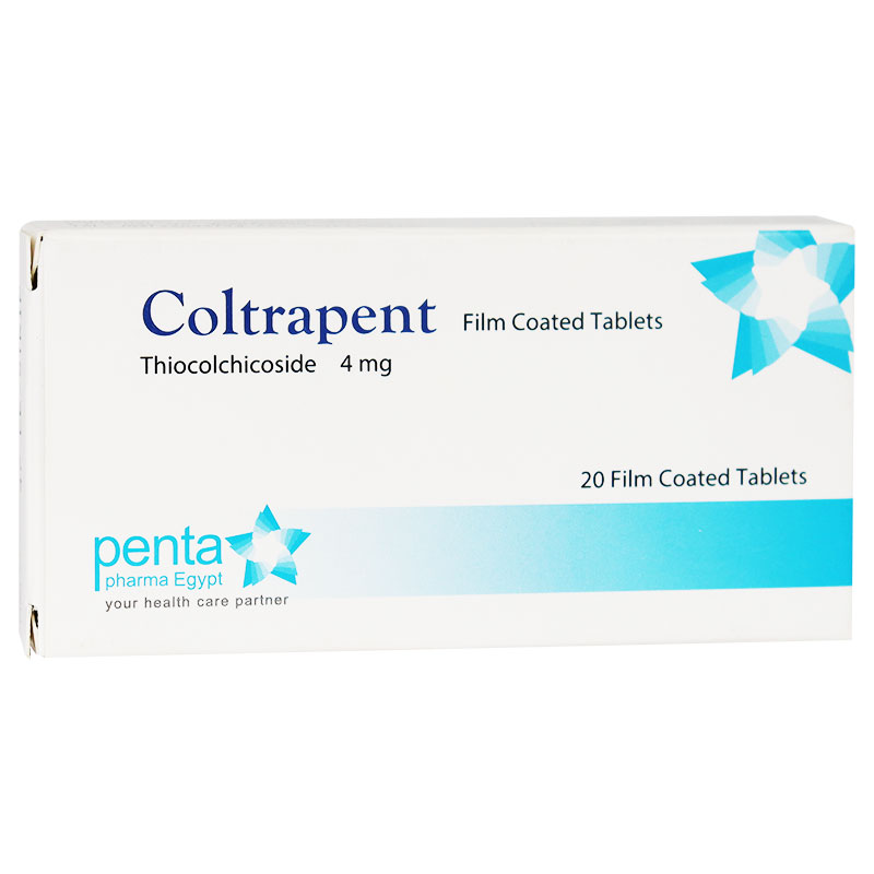Coltrapent 4mg 20 Film Coated Tablets image number 0