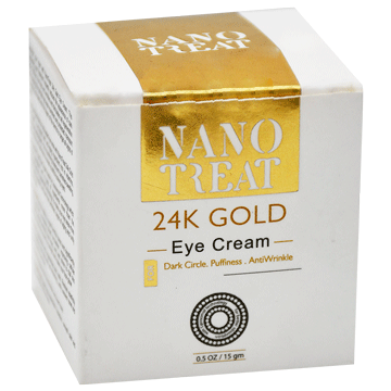 Nanotreat 24k Gold Dark Circle Eye Cream 15gm image number 0