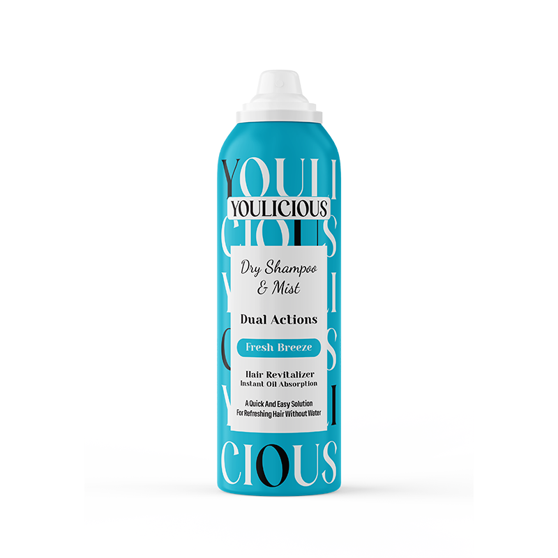 Youlicious Dry Shampoo & Mist Fresh Breeze 200ml image number 0