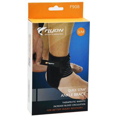 Flyon Quick Strap Ankle Brace /Small & Medium /F908 image number 0