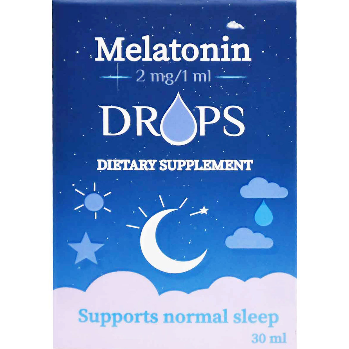 Melatonin 2 mg/1 ml Oral Drops 30 ml image number 0