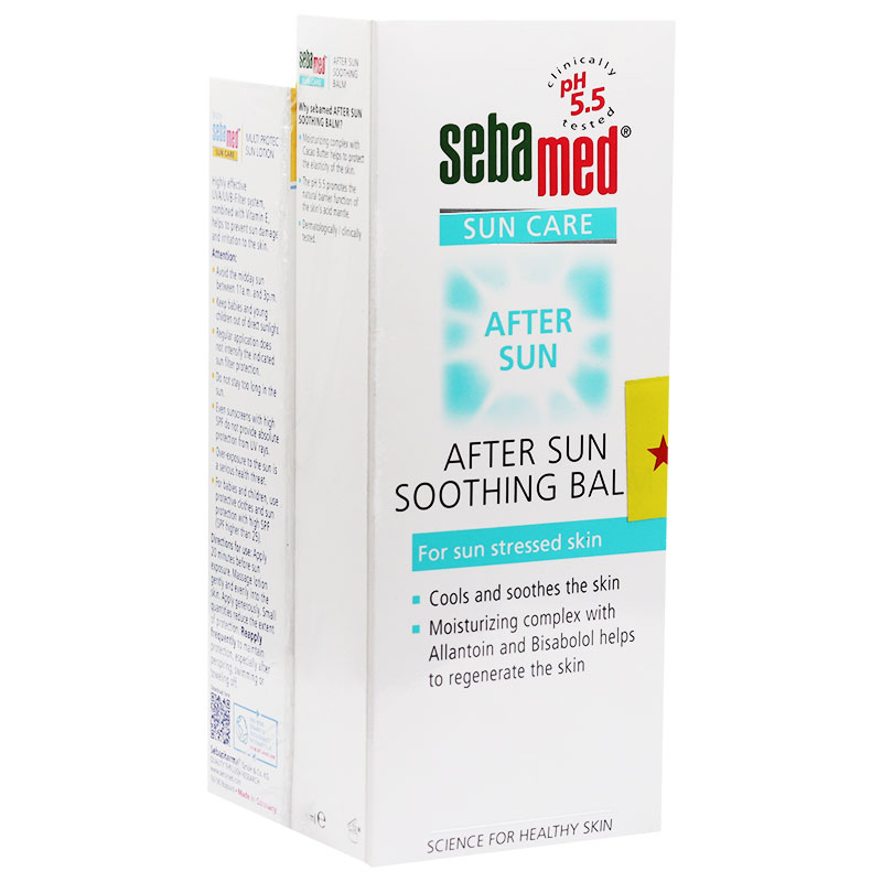 Sebamed ( After Sun 150ml + Baby Lotion 200ml ) 1+50% (Offer Pack) image number 0