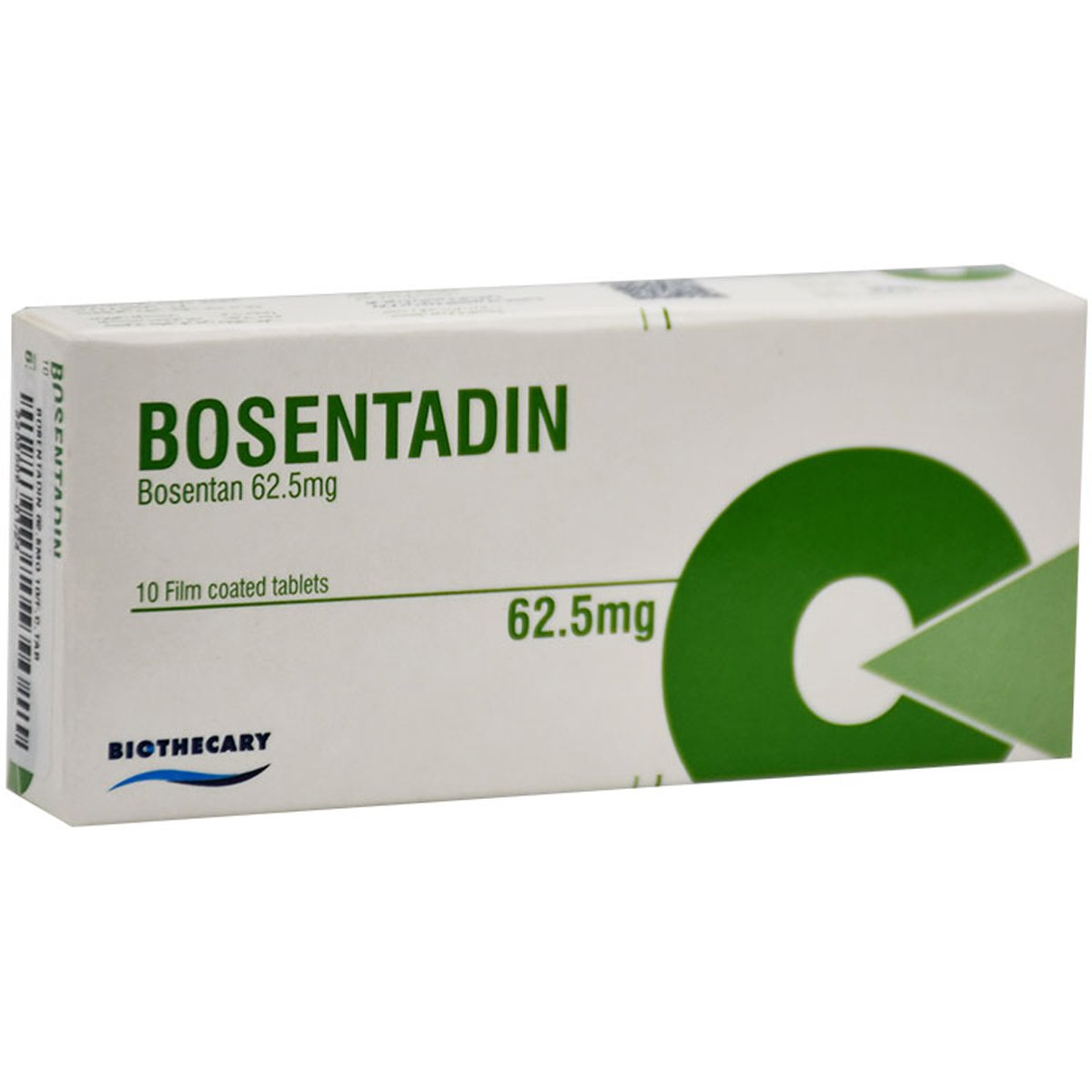 Bosentadin 62.5mg 10 Film Coated Tablets image number 0