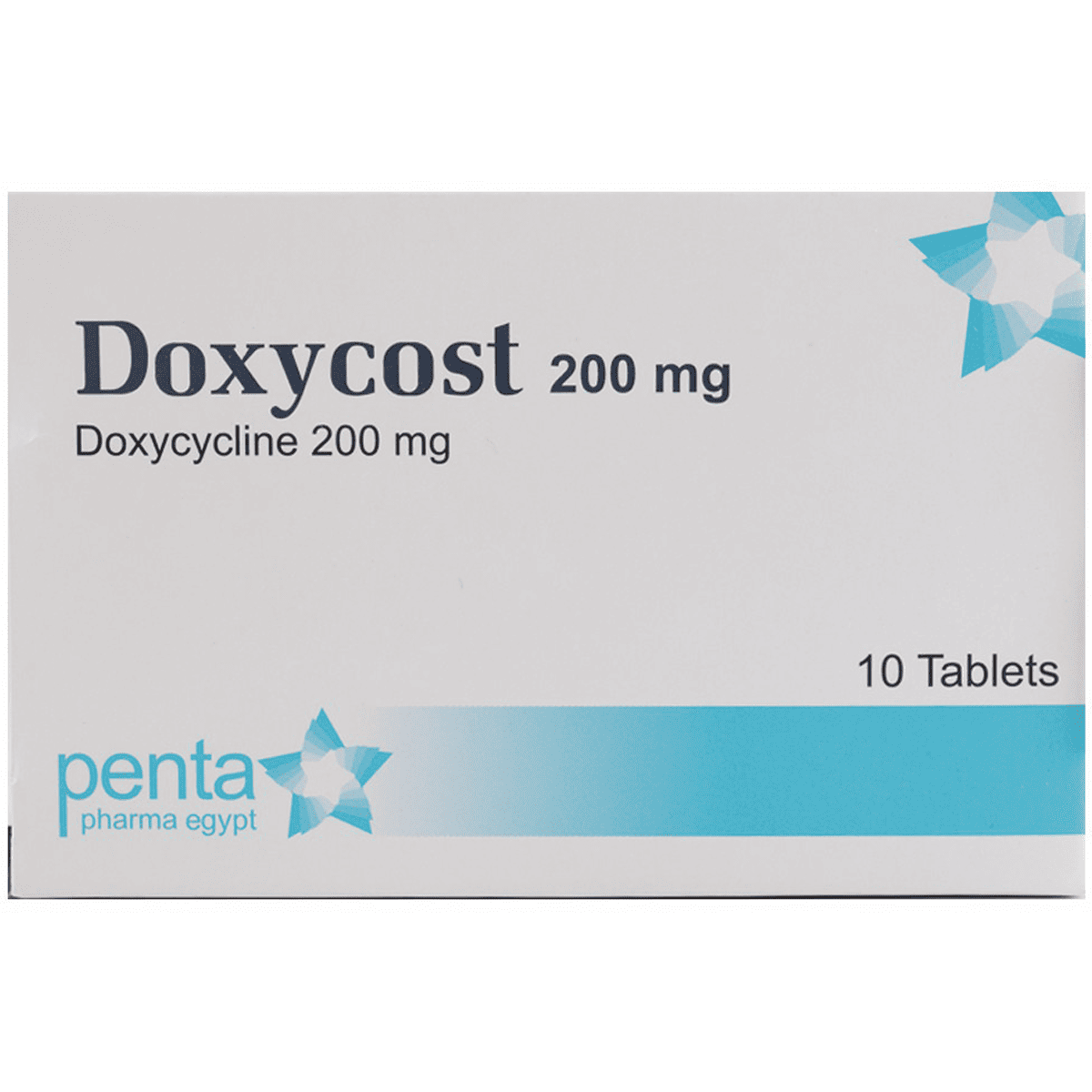 Doxycost 200mg 10 Tablets image number 0