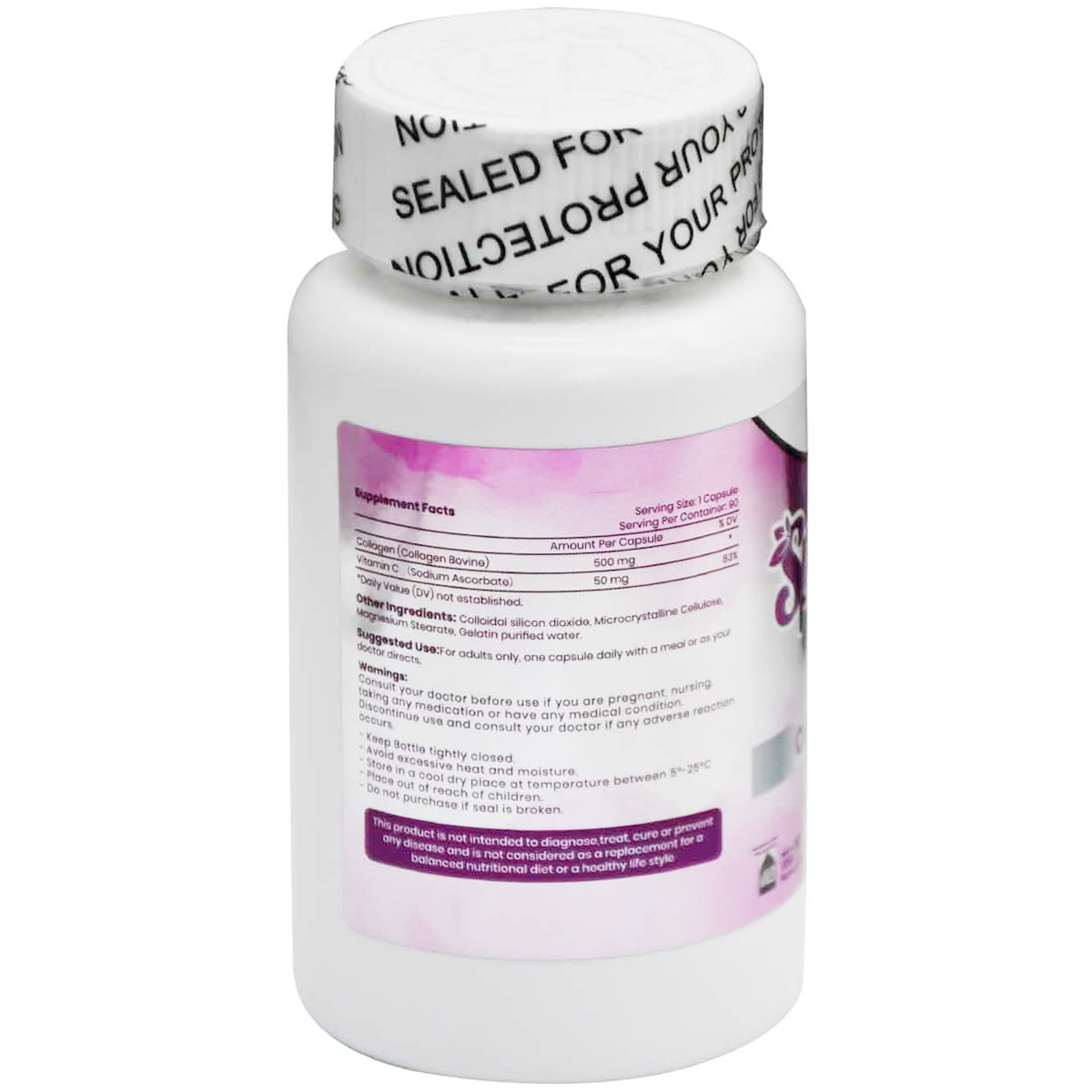 Sofi Life Sparkle Plus Collagen-C 90 Capsules image number 1