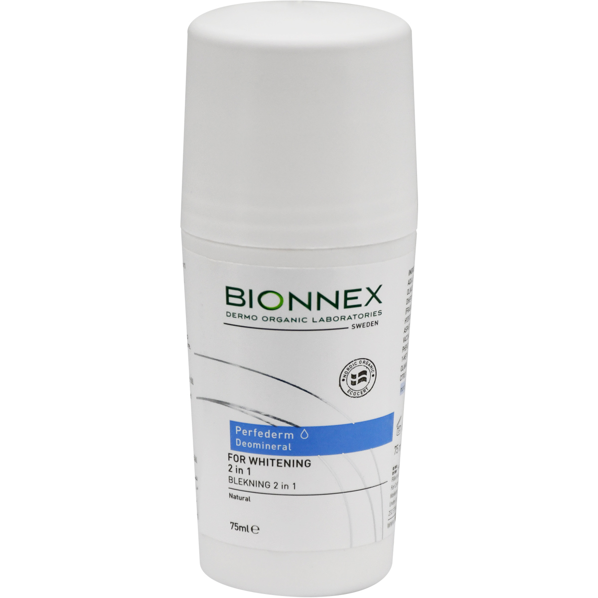 Bionnex Perfederm Deomineral Whitening Deodorant Roll On For Women 75 ml image number 0