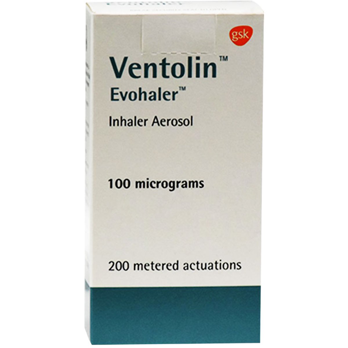 Ventolin 100mcg 200Dose Evohaler image number 0