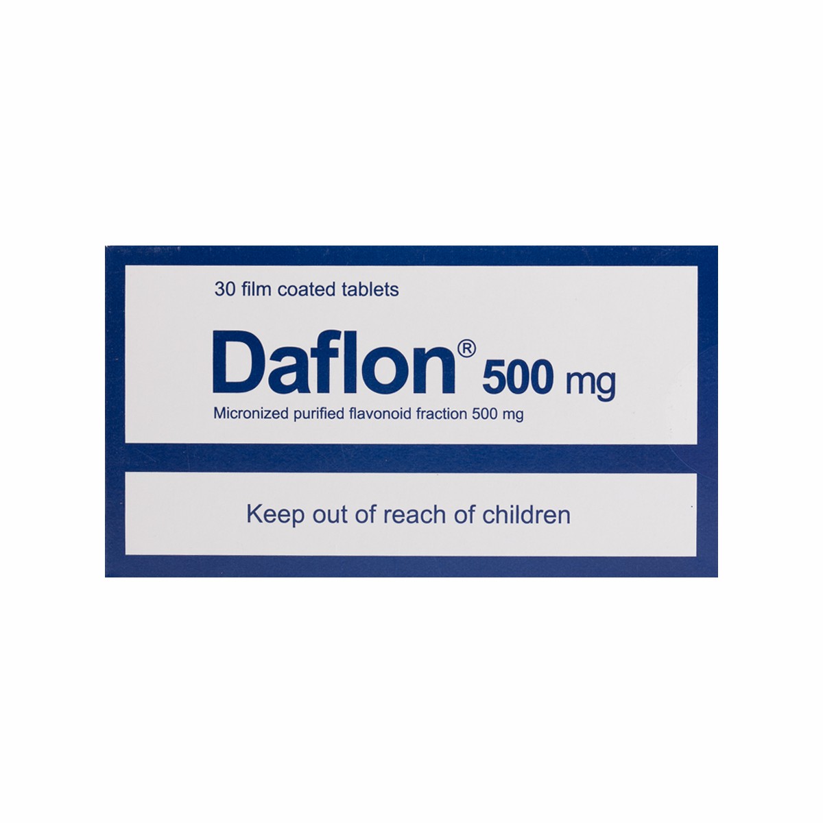 Daflon 500mg 30 Tablets image number 0