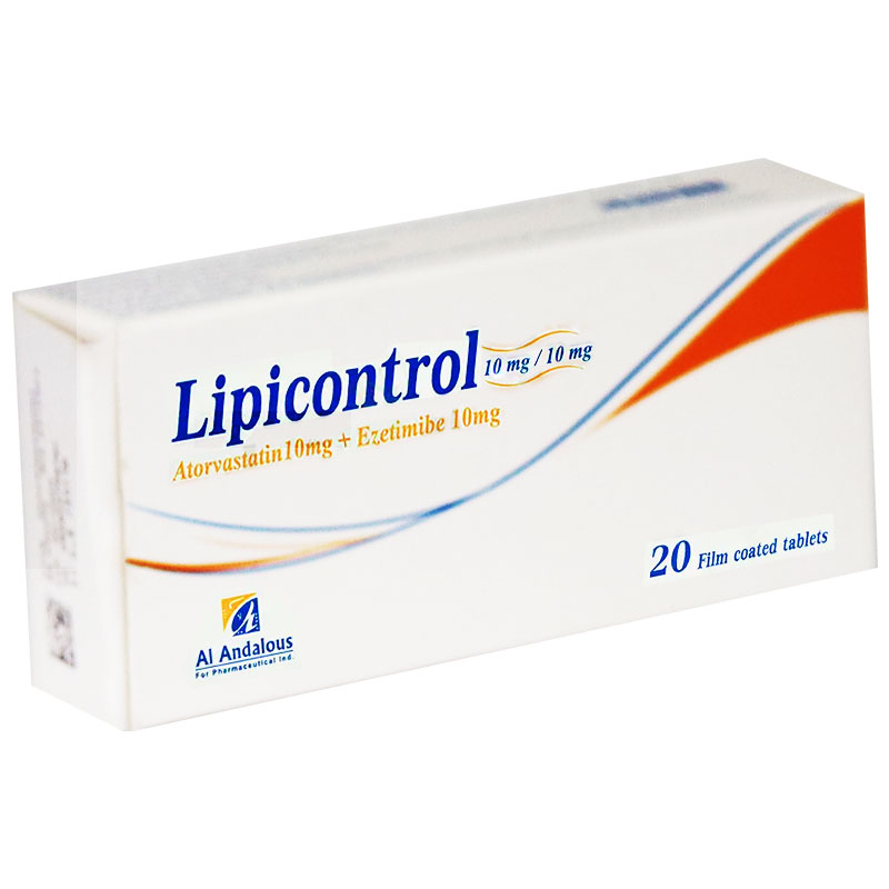 Lipicontrol 10/10mg 20 Film Coated Tablets image number 0