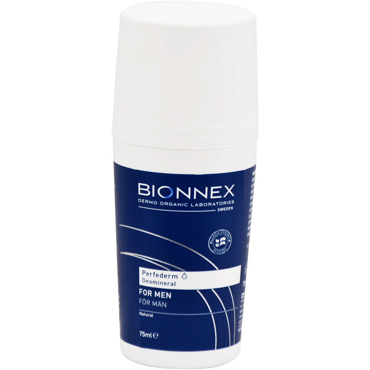 Bionnex Perfederm Deomineral Deodorant Roll On For Men 75 ml image number 0