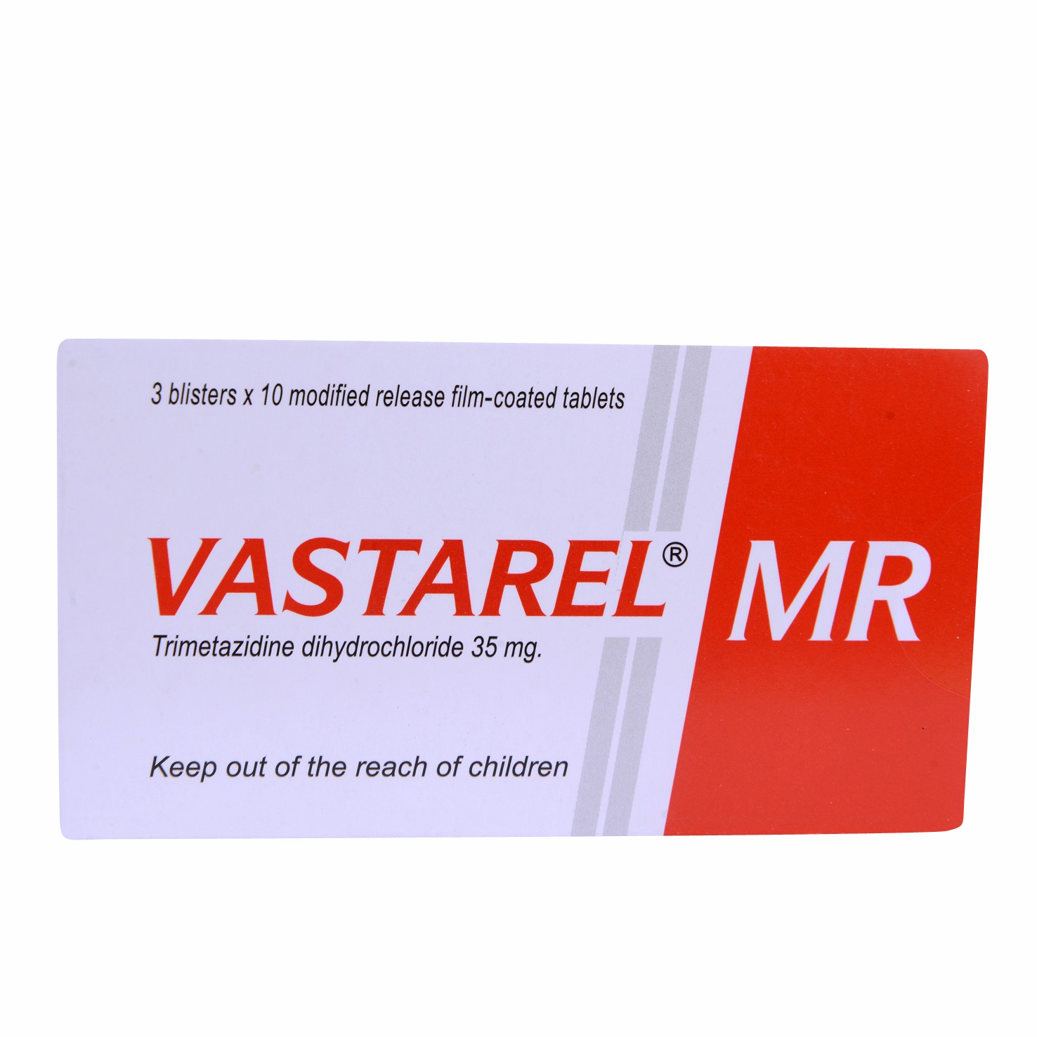 Vastarel 35mg MR (Modified Release) 30 Tablets image number 0