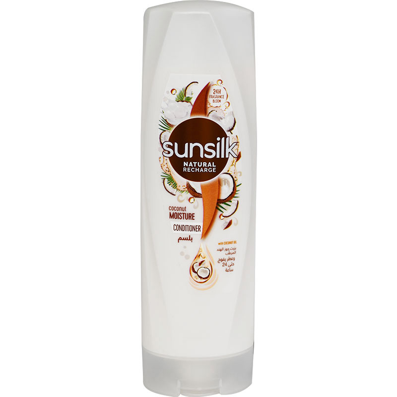Sunsilk Natural Recharge Coconut Moisturizer Conditioner 350ml image number 0