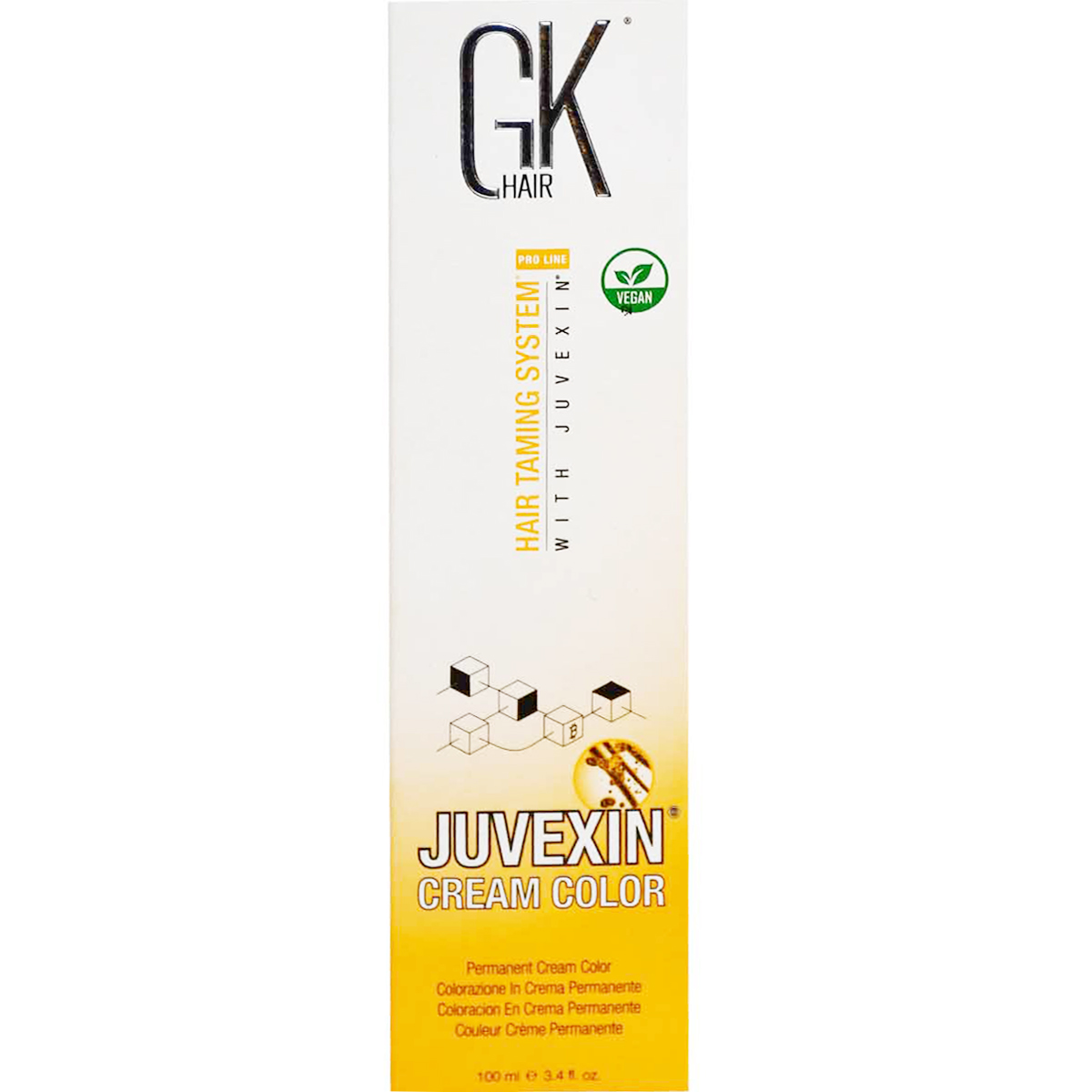 G.K. Juvexin Cream Color Dark Ash Blonde/6.1 image number 0