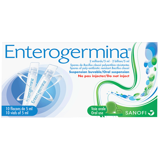 Enterogermina 2Billion/5ml Oral Suspension 10 Vial image number 0