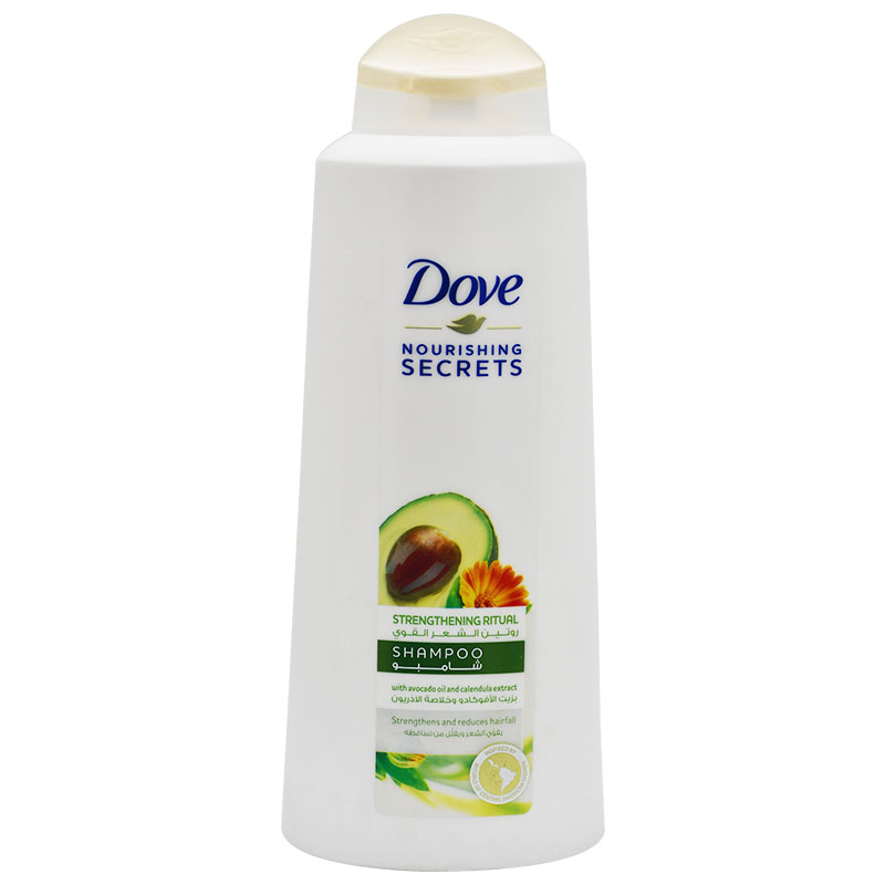 Dove Strengthing Ritual With Avocado Shampoo 600ml image number 0