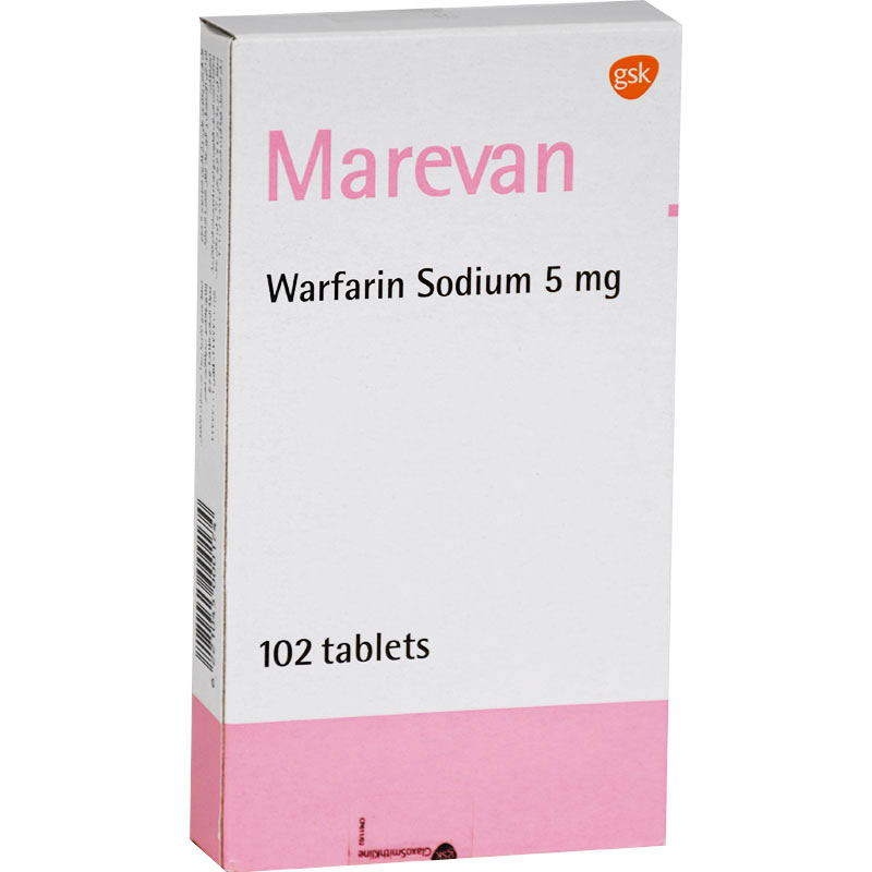 Marevan 5mg 102 Tablet image number 0