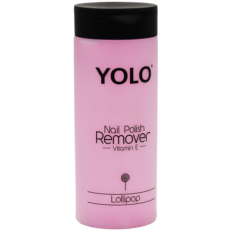 Yolo Nail Polish Remover Lolipop 135ml image number 0