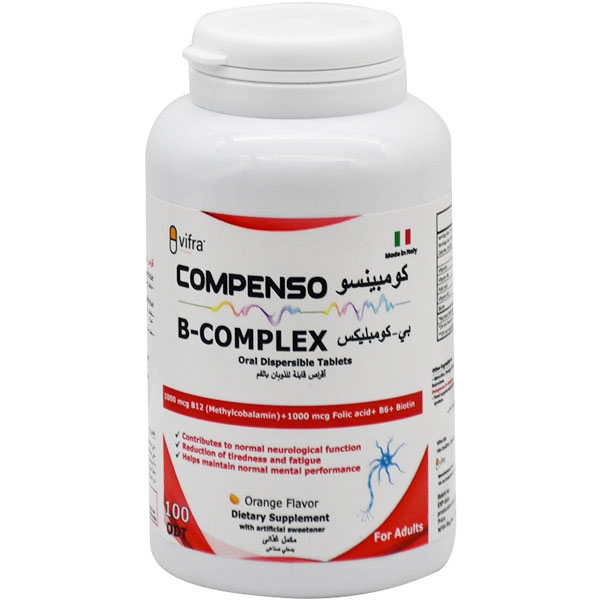 Compenso B Complex 100 Oral Dispersible Tablets image number 0