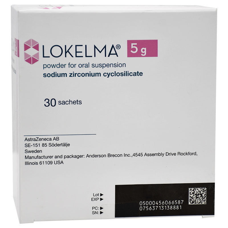 Lokelma 5gm Powder For Oral Suspension 30 Sachet image number 0